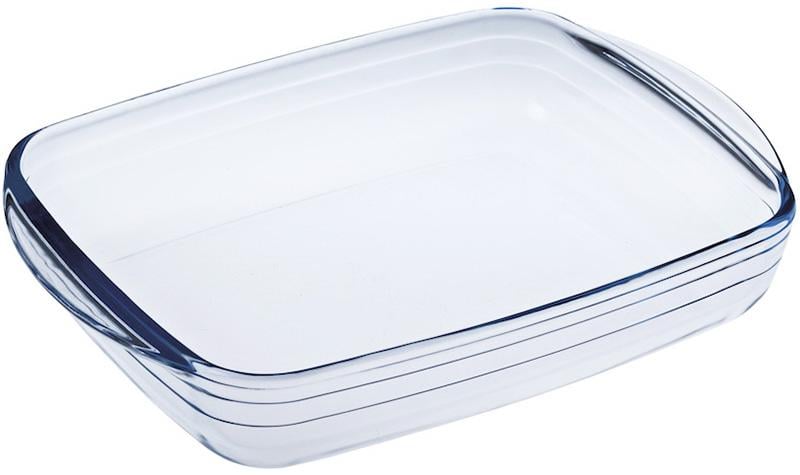 Форма для запікання Bergner San Ignacio Mediterraneo скляна 31x20x6 см прямокутна (BGEU-1593)