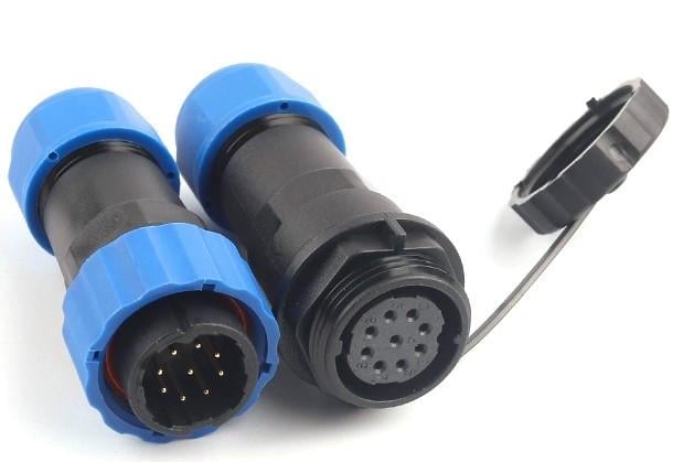 Разъем герметичный SP20 9D-F-M 9pin 5А IP68 (2667603185)