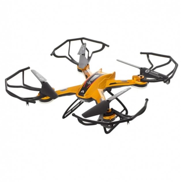 Квадрокоптер на радіокеруванні дрон Sky Phantom CH090 WiFi з пультом Д/У Жовтий (MD-14199)