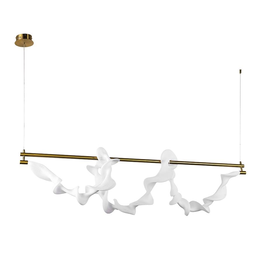 Люстра подвесная светодиодная Levistella 7813168 1500 AB Бронза