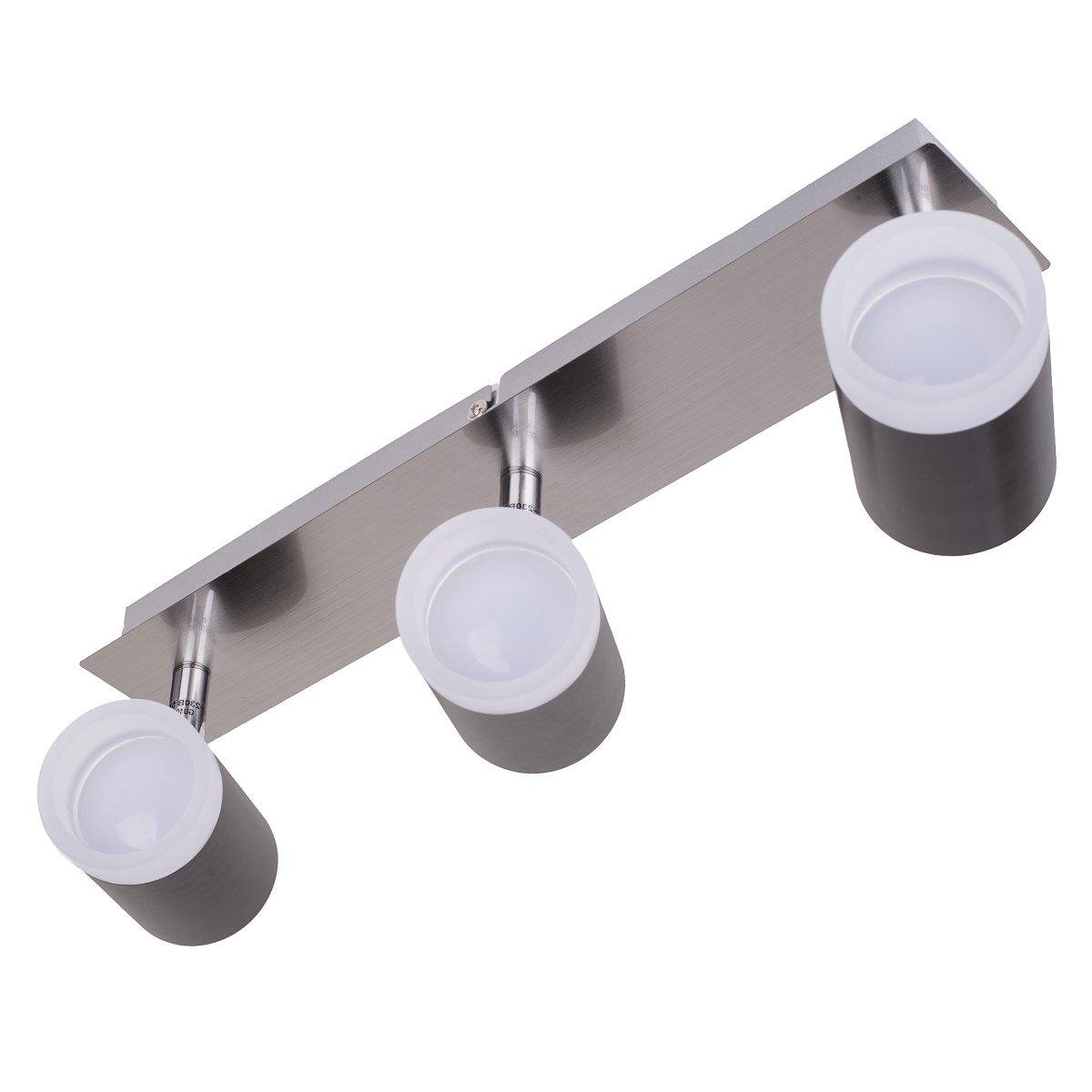 Світильник спот Brille LED HTL-206/3 GU10 for SN + BK (26-784)