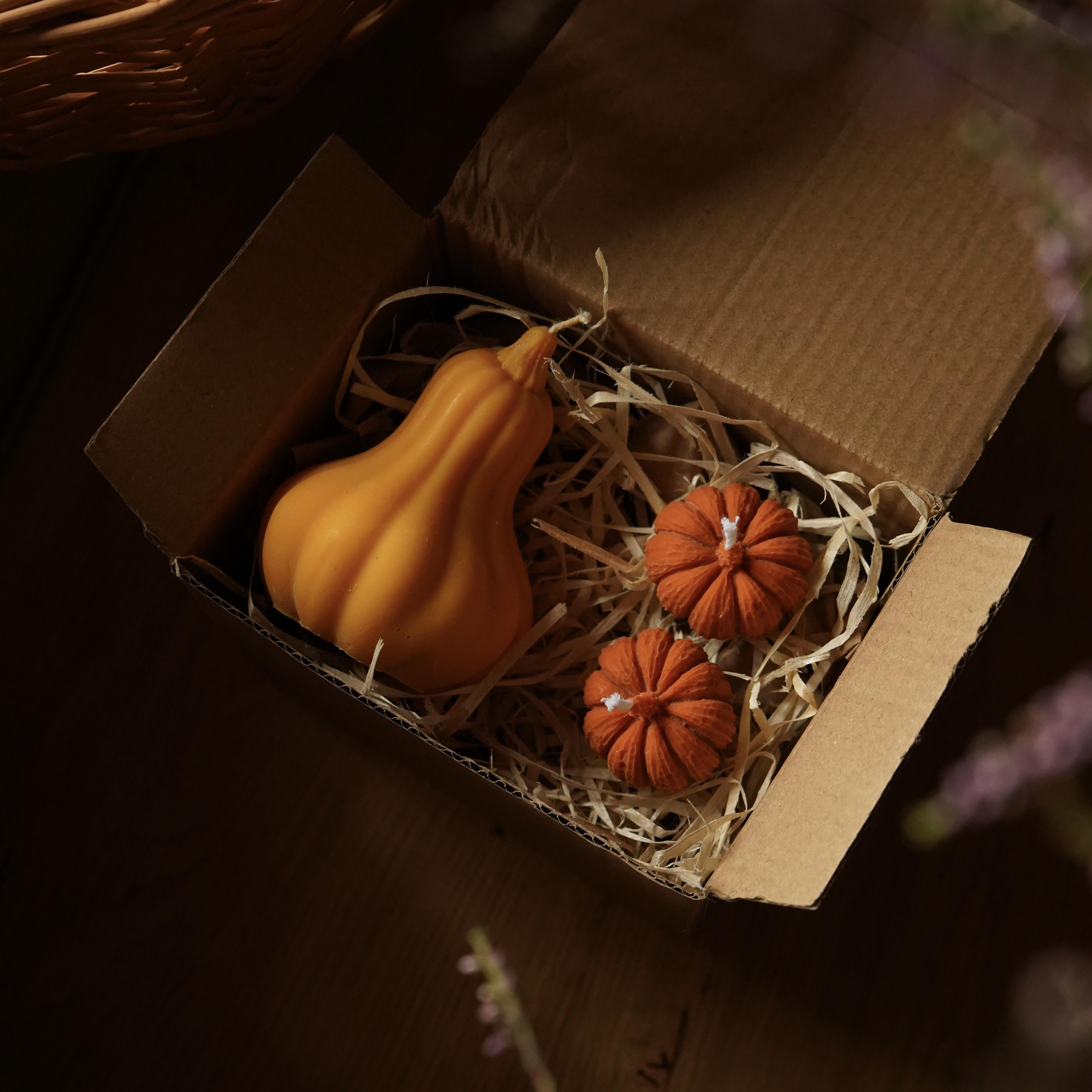 Бокс аромасвічок Jungli Тиковки маленький 3 шт.