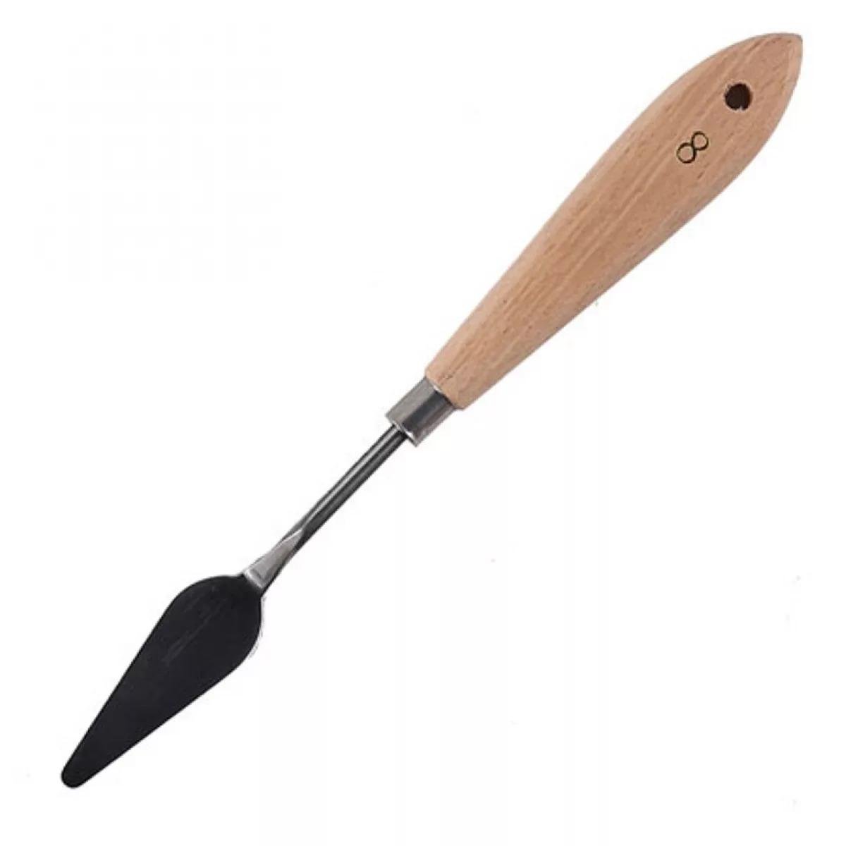 Мастихін Worison #8 крапля закруглена 55 мм (WN-k666-8) Мастихін Worison #8 крапля закруглена 55 мм (WN-k666-8)