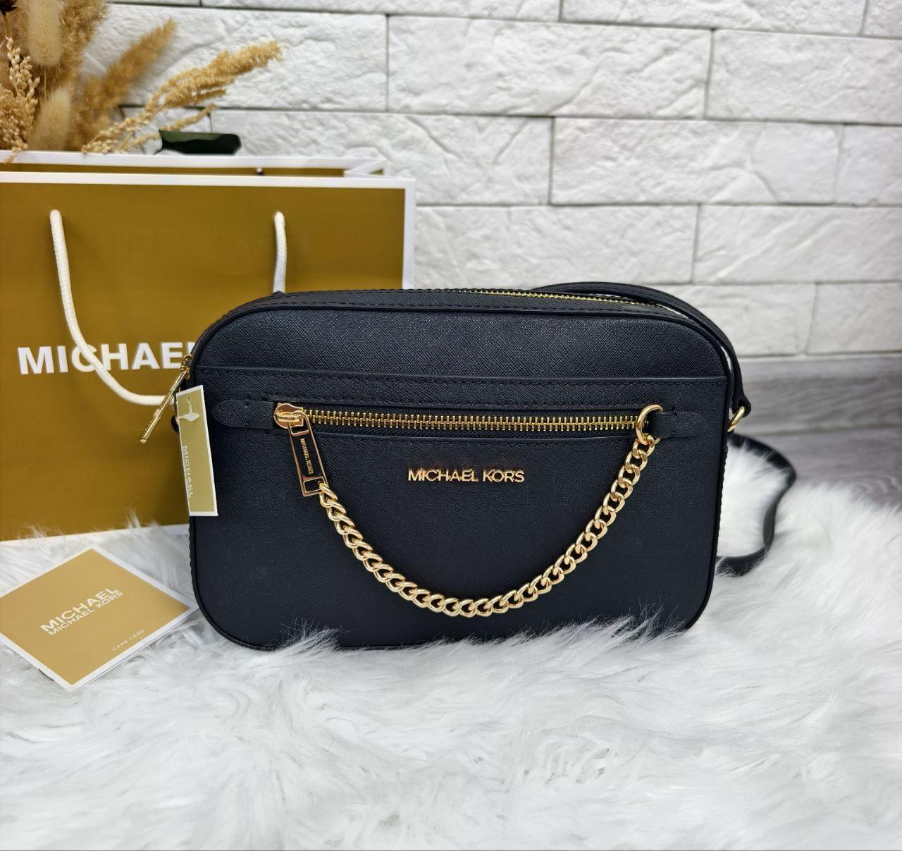 Сумка кросс-боді Michael Kors Jet Set Large Saffiano Leather (35s1gttc7l)