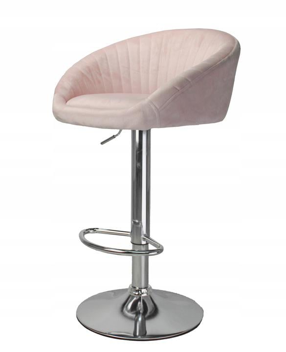 Барний стілець JS Stillo Рожевий (14277778) - фото 2 Барний стілець JS Stillo Рожевий (14277778) - фото 2