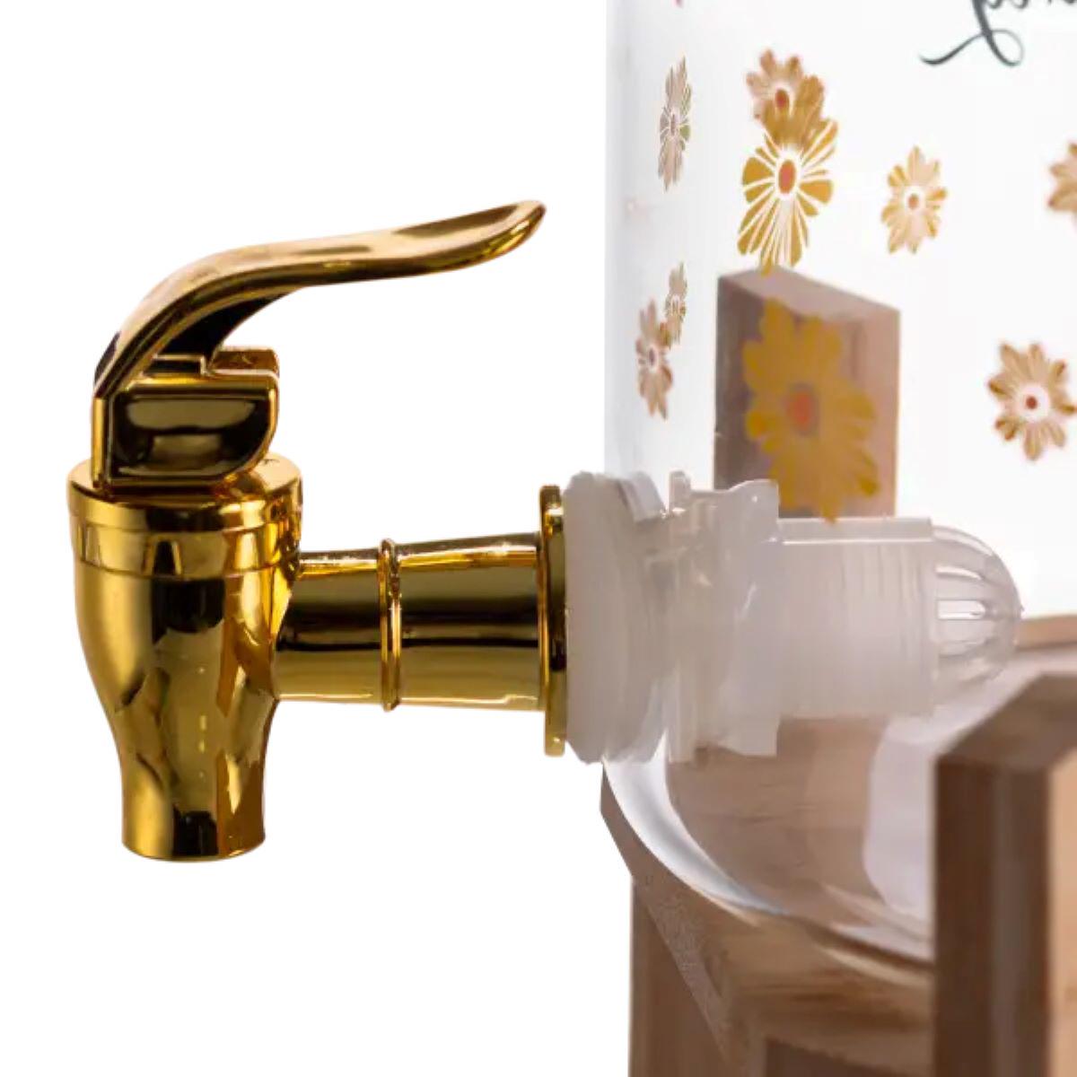 Кувшин с краном на деревянной подставке 3,6 л - фото 10