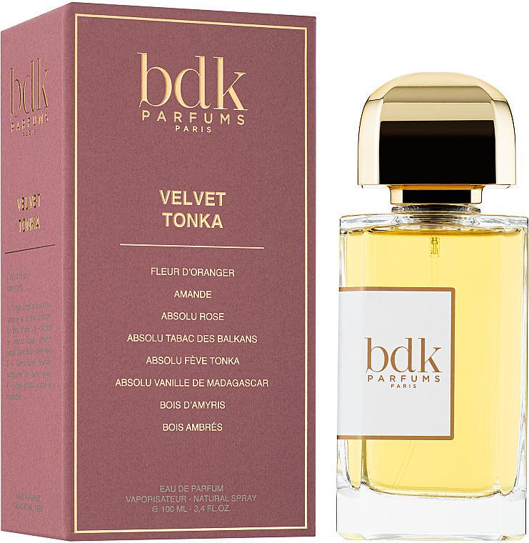 Парфюмированная вода унисекс BDK Parfums Velvet Tonka 100 мл (377398)