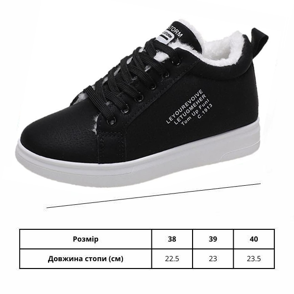 Кеды женские демисезонные M00210-6 на меху р. 40 Черный - фото 5 Кеды женские демисезонные M00210-6 на меху р. 40 Черный - фото 5