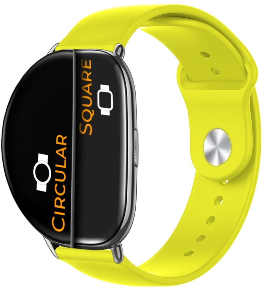 Ремешок Base для ZEPP E Square/Circular Yellow (26324-0A)