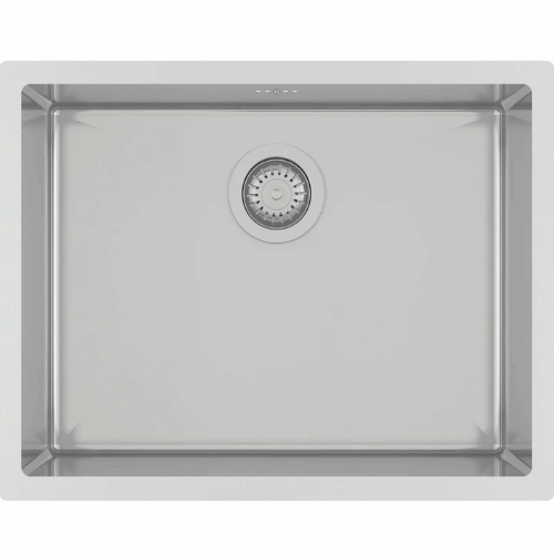 Мойка кухонная Aquasanita Enna ENN100L с сифоном Polished Satin (AQ-T1)