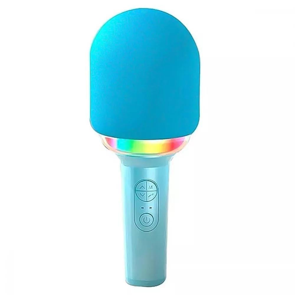 Микрофон детский PlaySound караоке Bluetooth 5.0 Синий (619974) Микрофон детский PlaySound караоке Bluetooth 5.0 Синий (619974)