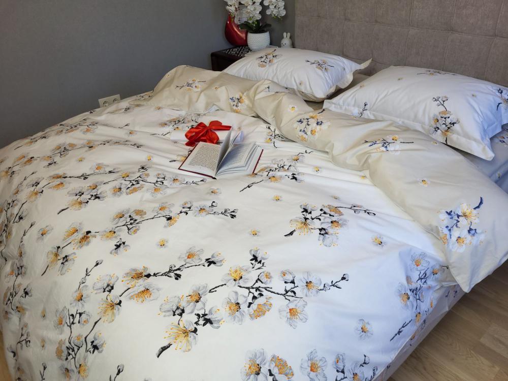 Комплект постельного белья Adagio cotton евро Beige