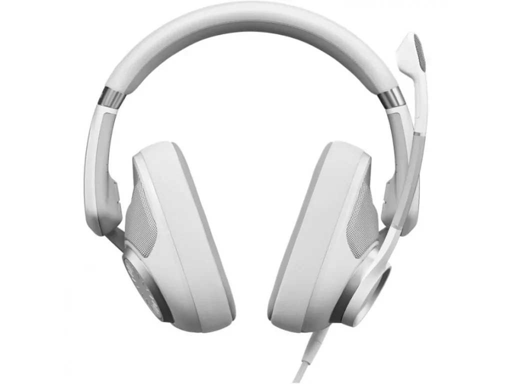 Навушники з мікрофоном Sennheiser EPOS H6PRO Open Ghost White (1000971)