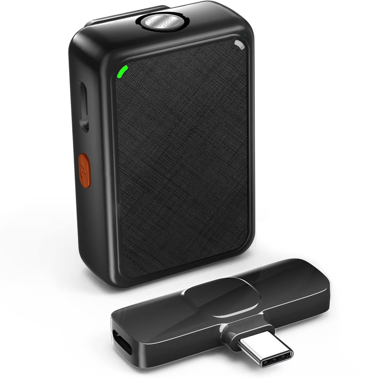 Микрофон беспроводной петличный Savetek P38 Type-C для Android смартфона/планшета до 20 м - фото 13