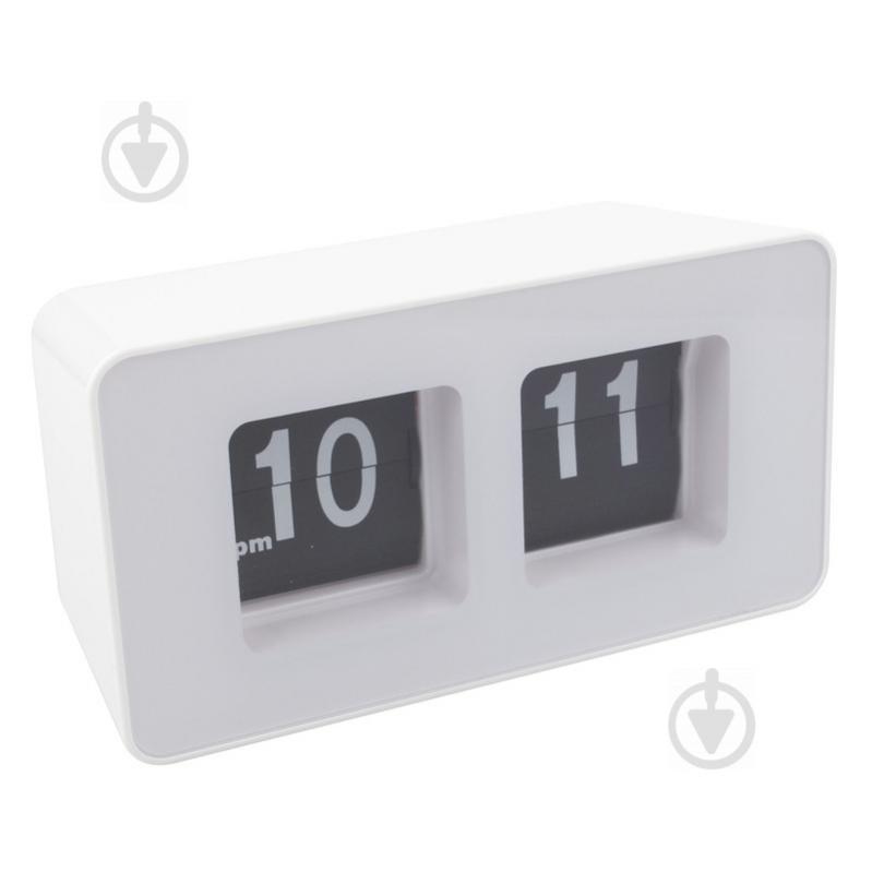 Перекидные часы Flip Clock настольные Белые (FC-7w)