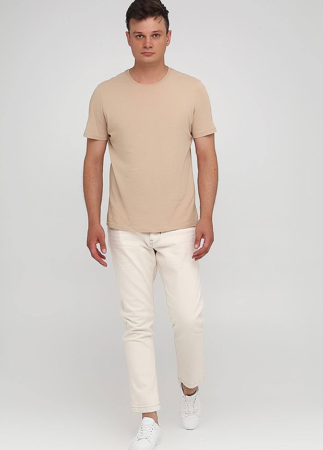 Джинсы C&A W40L34 Светло-бежевый (2082906b48)