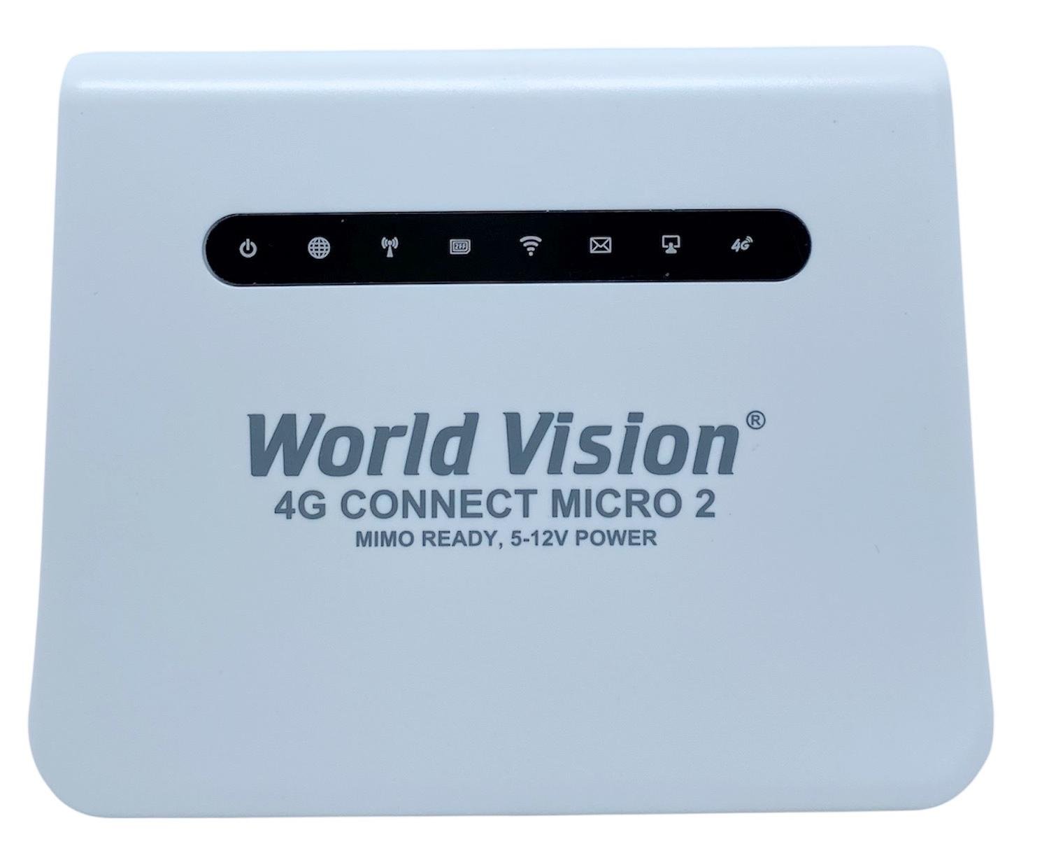 Роутер World Vision Connect micro 2 4G модем слот для сім карти з двома виходами під антену 150 Мбіт/с (28370886) - фото 2 Роутер World Vision Connect micro 2 4G модем слот для сім карти з двома виходами під антену 150 Мбіт/с (28370886) - фото 2