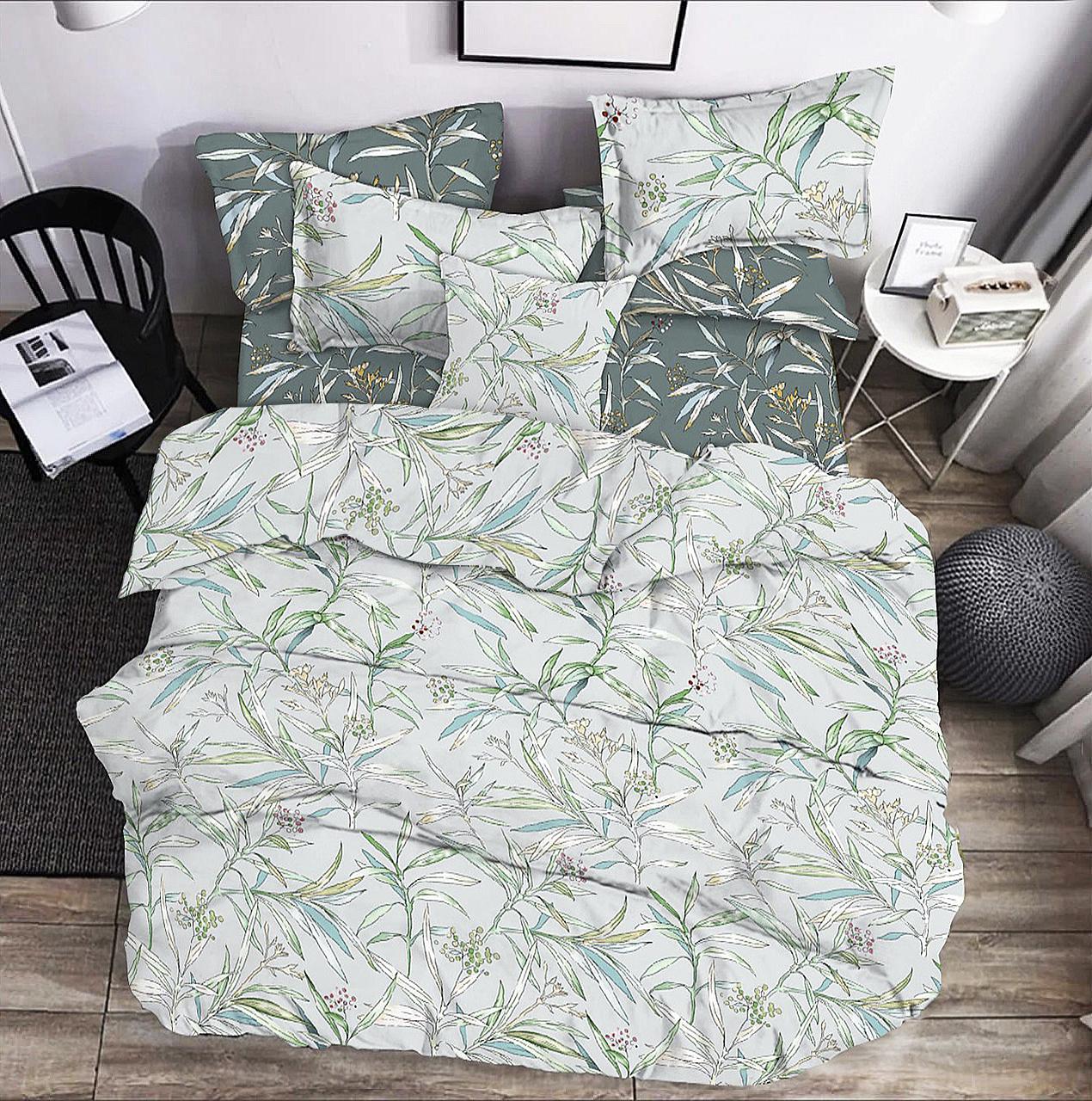 Комплект постельного белья Zastelli Олива бязь двуспальный 175x210см