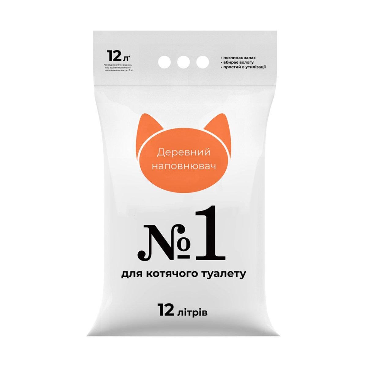 Наповнювач для лотків деревний №1 3 кг (6967 Col)