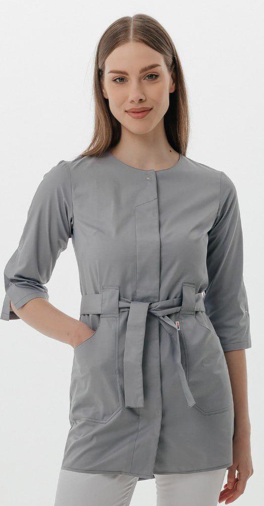 Халат-туника Касабланка р. 44 Светло-серый (434551-44)