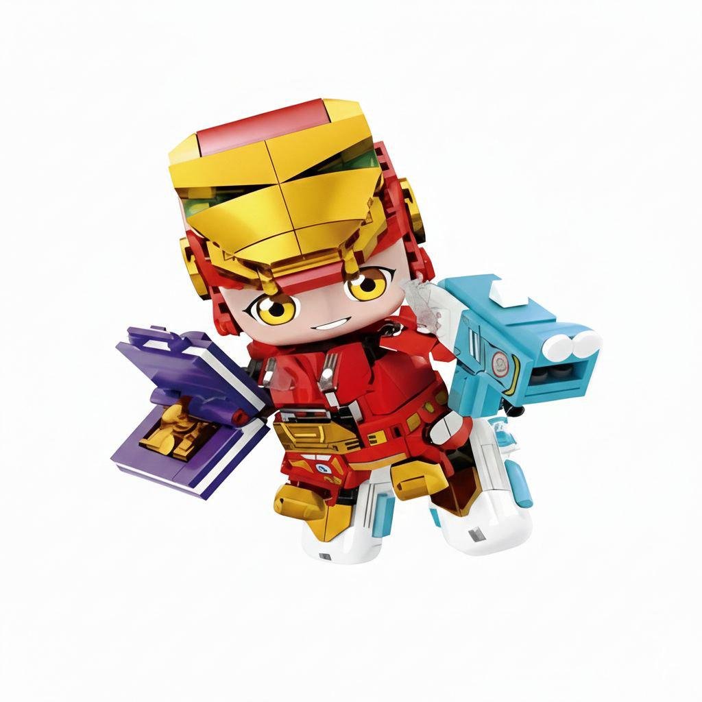 Конструктор Железный Человек Военный отряд 8882 531 дет. Красный (31917225)