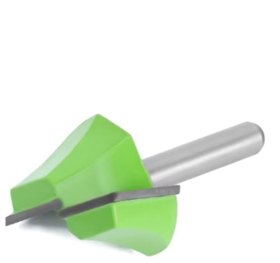 Фреза пазова пряма Ø 15 мм хвостовик 6,35 мм (F538-4)