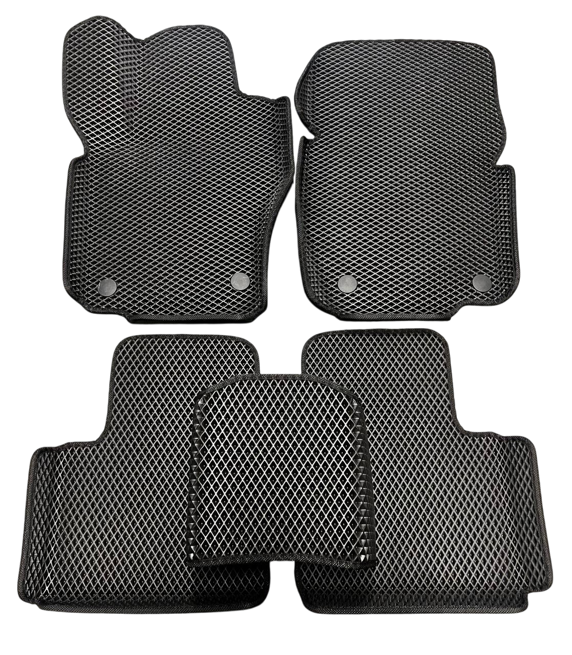 Килимки з бортиками EVA в салон з 3Д лапою для Mercedes ML W164 2005-2011 рр. (2584796029)