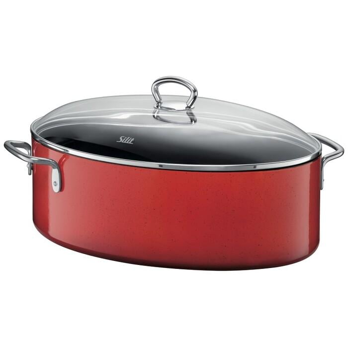 Жаровня Silit овальная 36,5х25,5 см Energy Red
