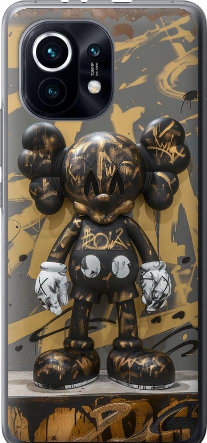 Чехол на Xiaomi Mi 11 Bronze kaws (6097t-2253-42517)