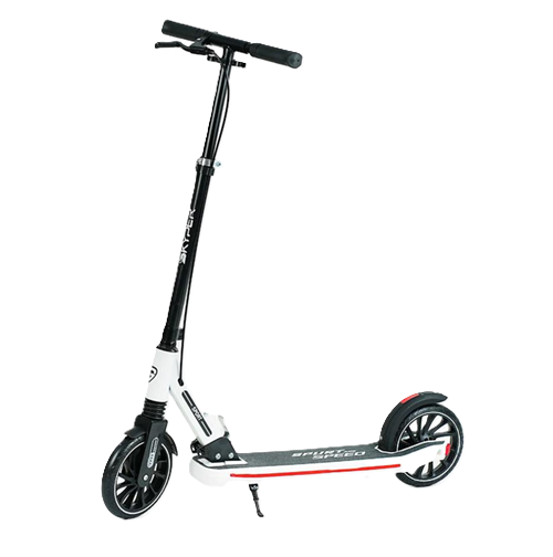 Самокат двухколесный Skyper YF-90205/4 передний амортизатор/ручной тормоз/в коробке/колеса PU 200 мм (24988673)