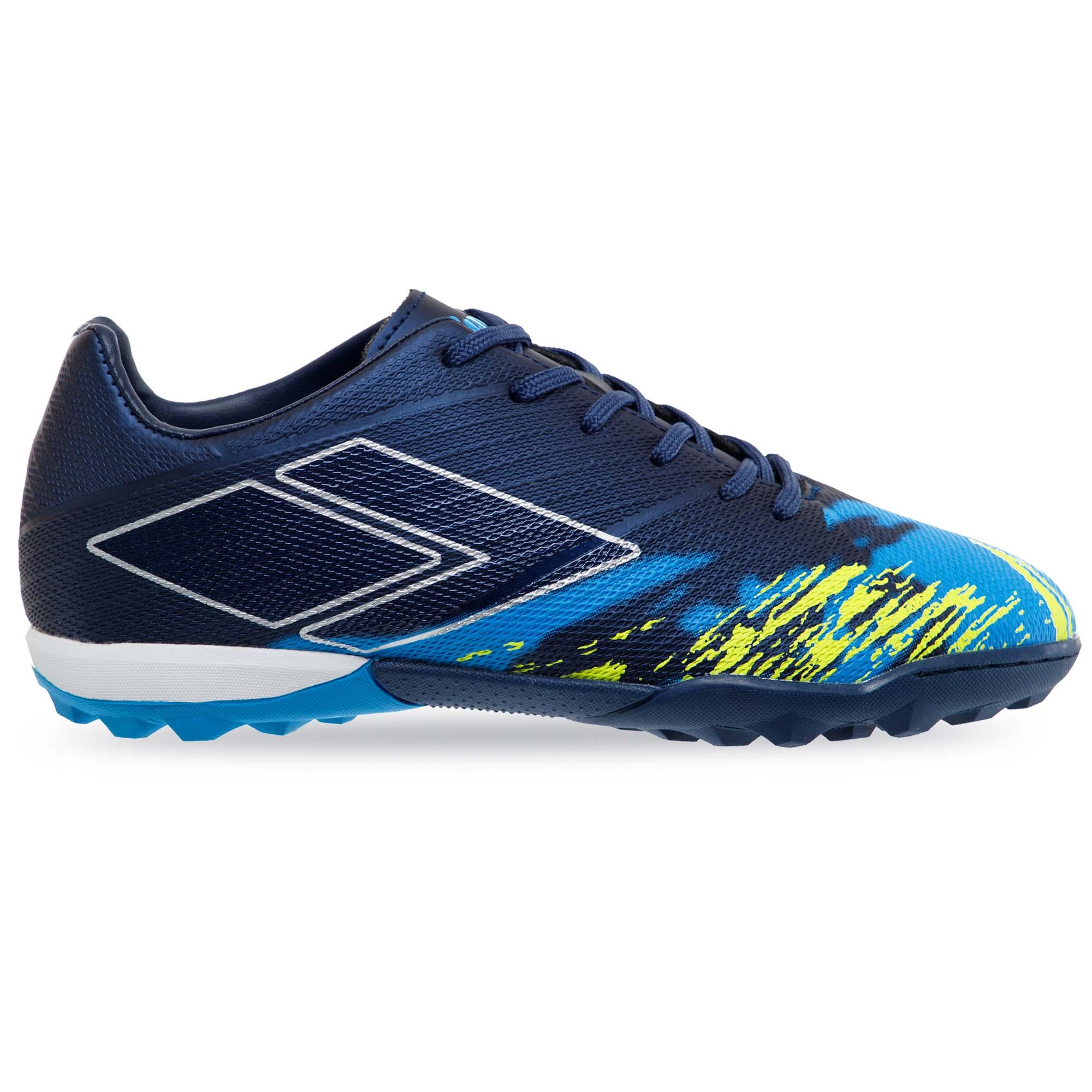 Сороконожки футбольные подростковые DIFFERENT SG-600512-2 р. 37 Темно-синий/Серебряный (DR012053)