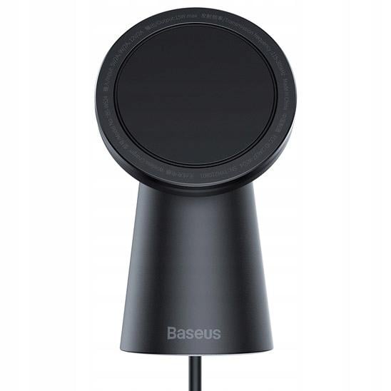 Зарядка беспроводная BASEUS Simple Magnetic Stand Wireless Charger 15W Black (CCJJ000001)