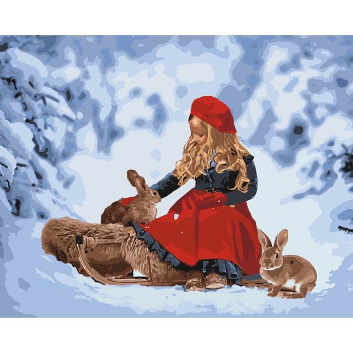 Картина по номерам Ідейка Путешествие сказкой 40х50 см (KHO4643)