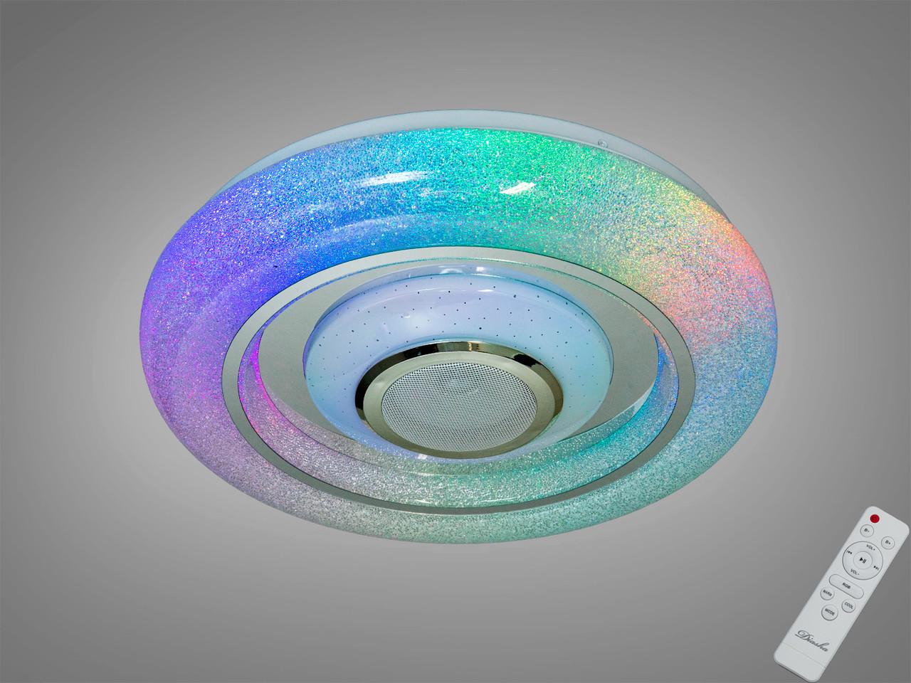 Смарт-люстра светодиодная Diasha RGB MP3 70Вт Белый (2989250520)