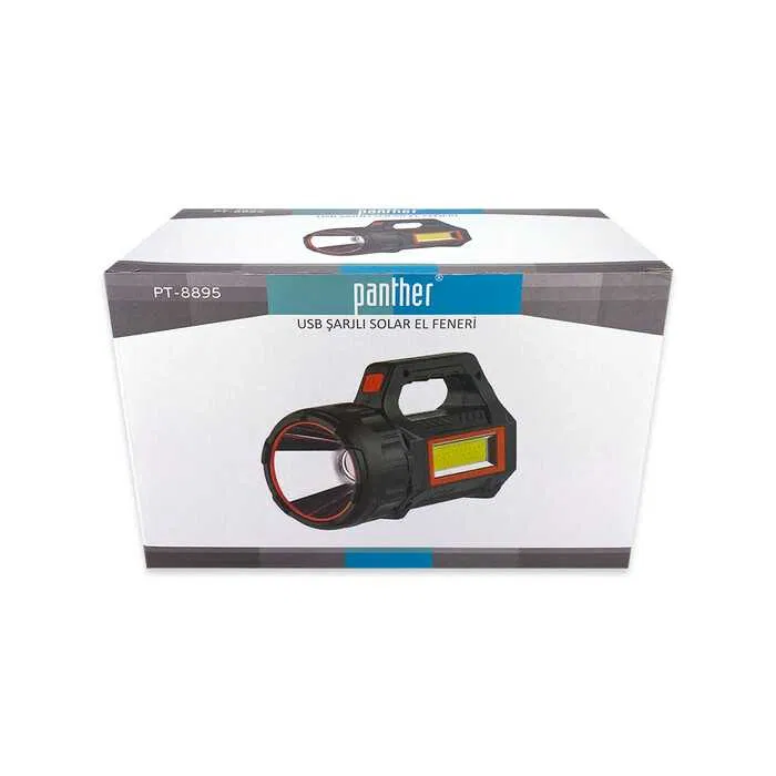 Ліхтар кемпінговий ручний Panther PT-8895 USB micro USB - фото 2