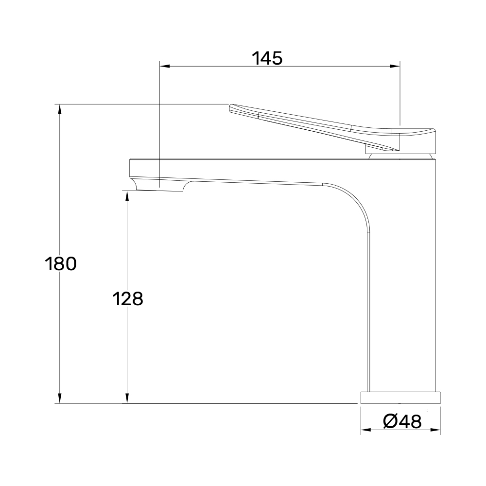 Смеситель для умывальника Gappo G1010 Хром (1055616) - фото 14