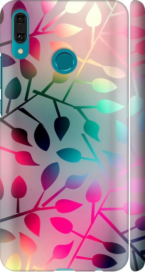 Чехол на Huawei Y9 2019 Листья (2235m-1602-42517)