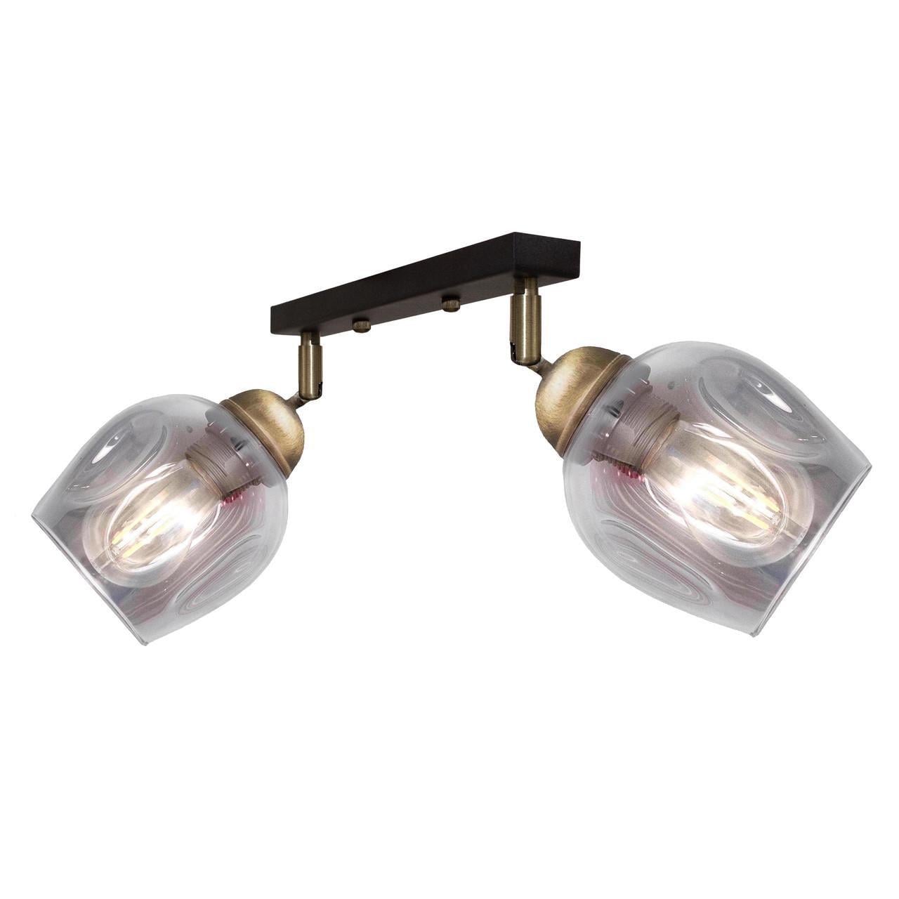 Стельовий світильник MSK ELECTRIC Enigma поворотний під дві лампи Е27 Чорний (PL 20241-2 BK) Стельовий світильник MSK ELECTRIC Enigma поворотний під дві лампи Е27 Чорний (PL 20241-2 BK)