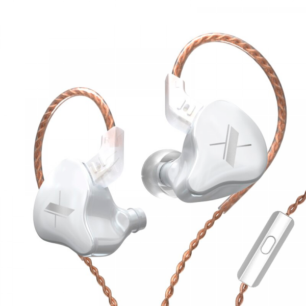 Навушники KZ ZS5 EDX Mic White (1191984)