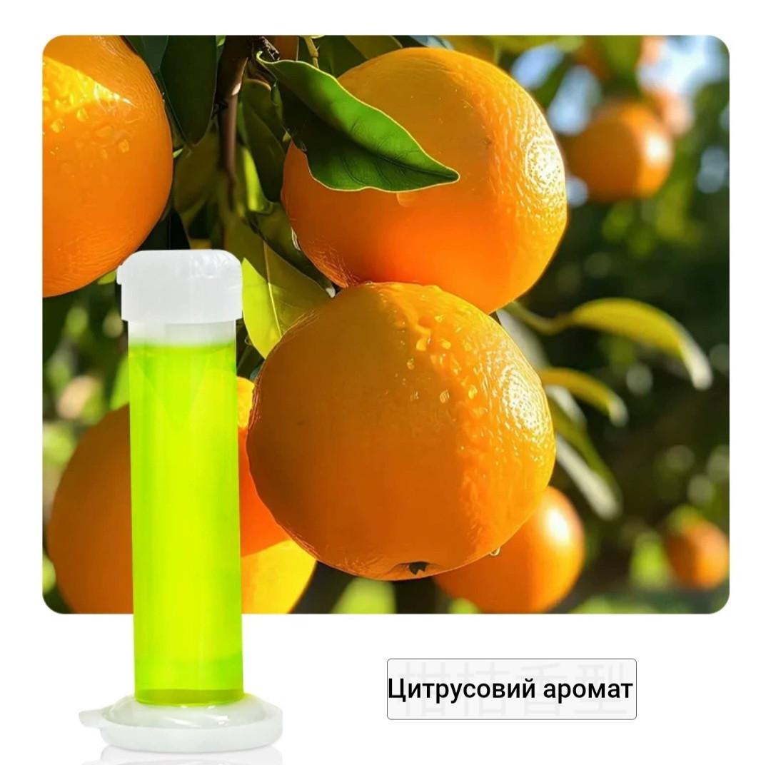 Освіжувач-очищувач для унітазу гелевий з дозатором Цитрусовий аромат (2582929654) - фото 4