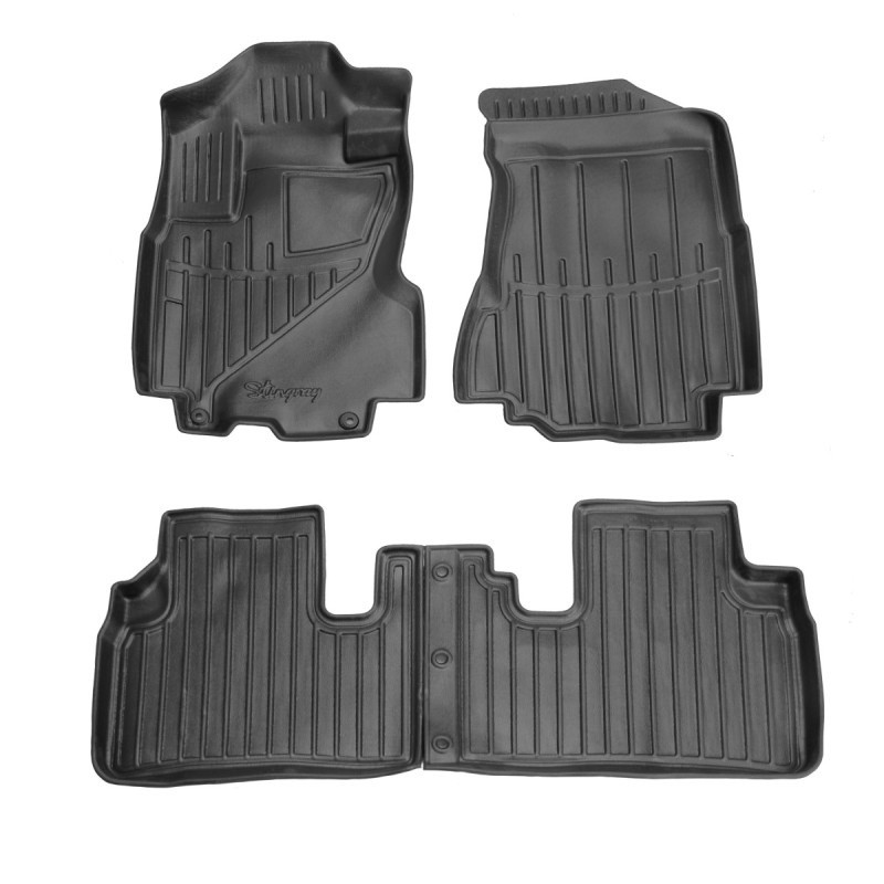 Автоковрики 3D Stingray Honda CR-V II RD 2001-2006 4 шт. Черный (2567369383)
