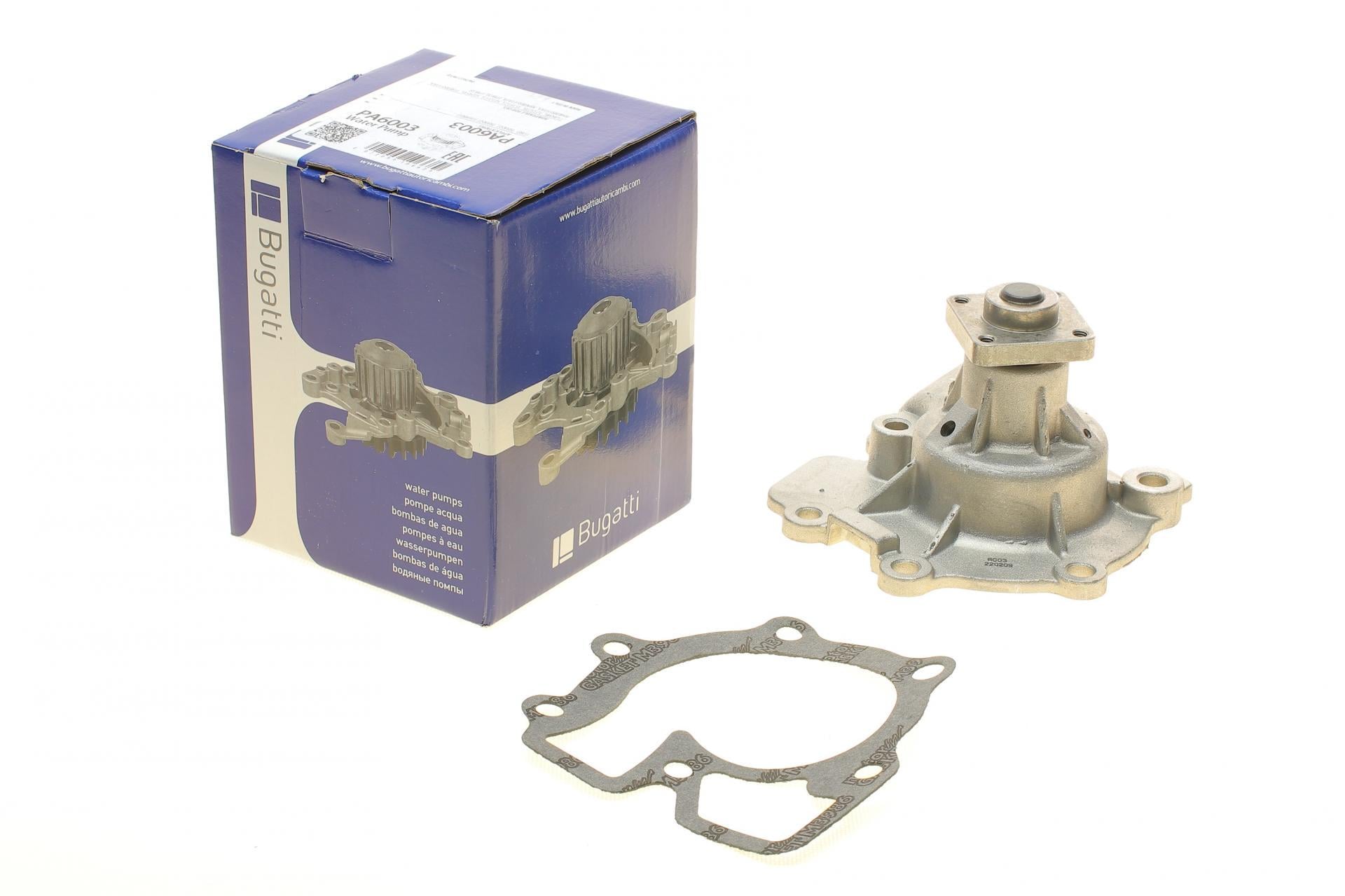 Помпа воды Bugatti Ford Transit 2.5D/TD 85-00/LDV Convoy 2.5DI/TDI 98-09 PA6003