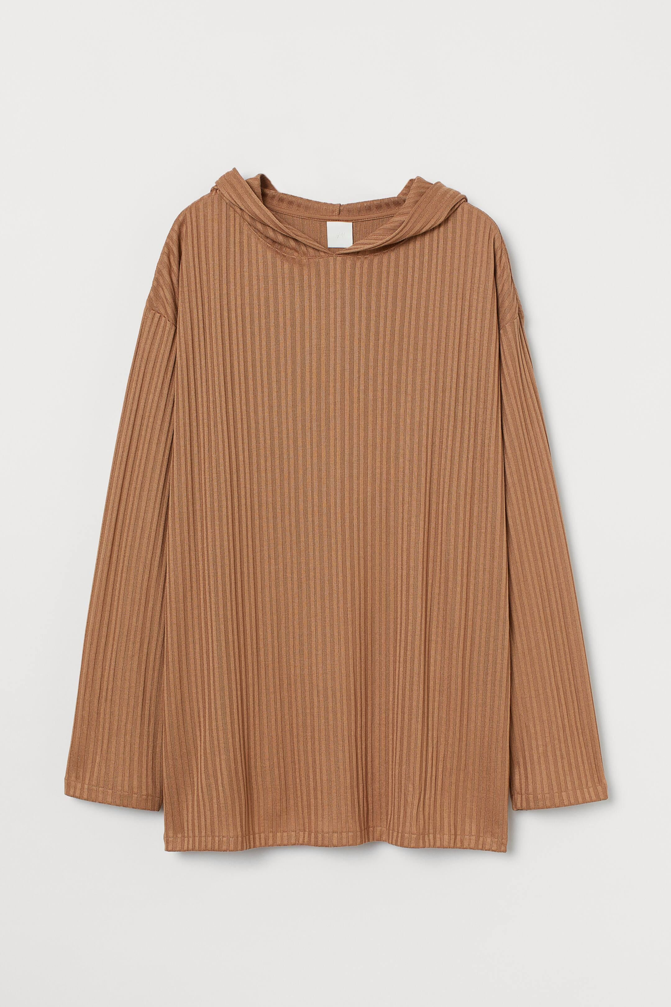 Худі H&M XS Темно-бежевий (X1401961199)