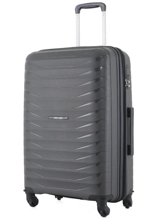 Чемодан SEMI LINE T5586-4 25" M Dark Grey (60323)