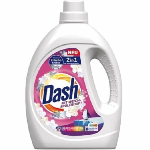 Гель для стирки для цветных вещей Dash ColorWaschmittel 80 стирок 3,6 л (30826166)