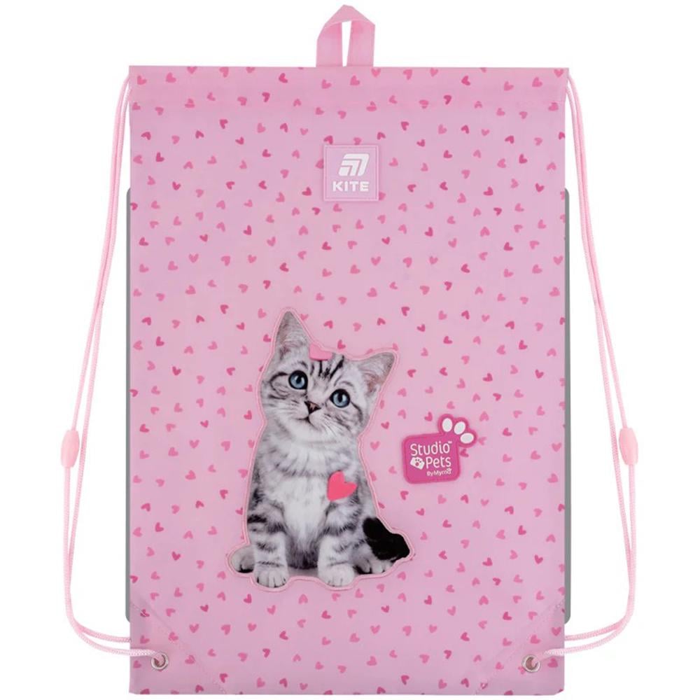 Шкільний набір KITE Studio Pets рюкзак/пенал/сумка для взуття (SET_SP25-555S-1) - фото 13 Шкільний набір KITE Studio Pets рюкзак/пенал/сумка для взуття (SET_SP25-555S-1) - фото 13