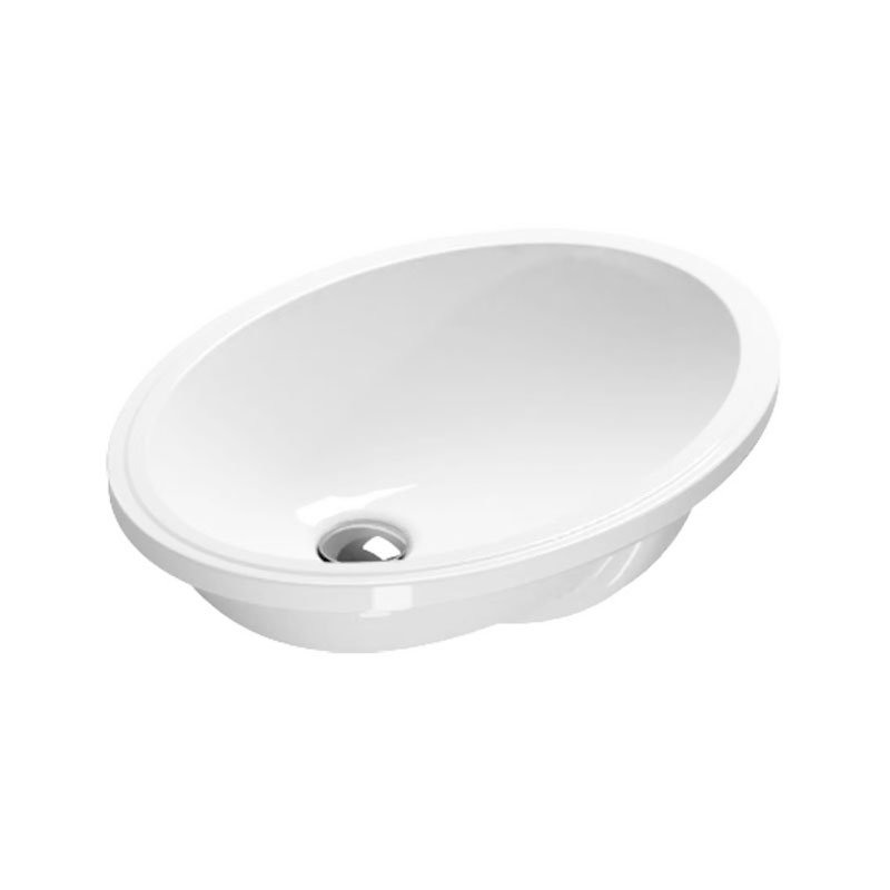Умывальник врезной Catalano 1SO5700/5FIS5700 овальный 570х420 мм Белый (1SO5700_5FIS5700)