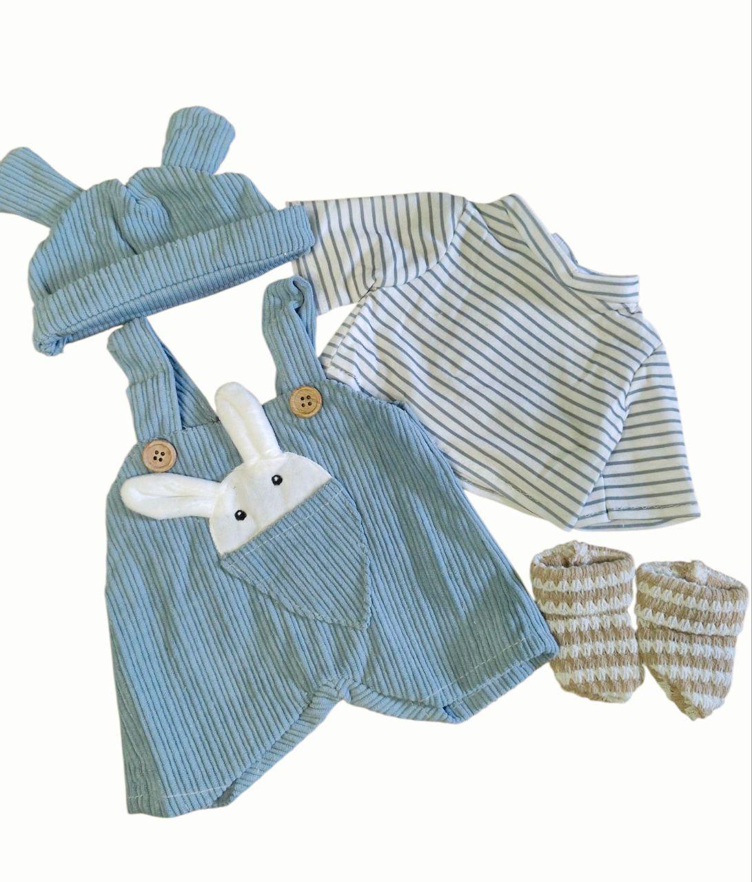 Одежда для куклы Baby Born Зайчик 40-43 см Голубой (8968)