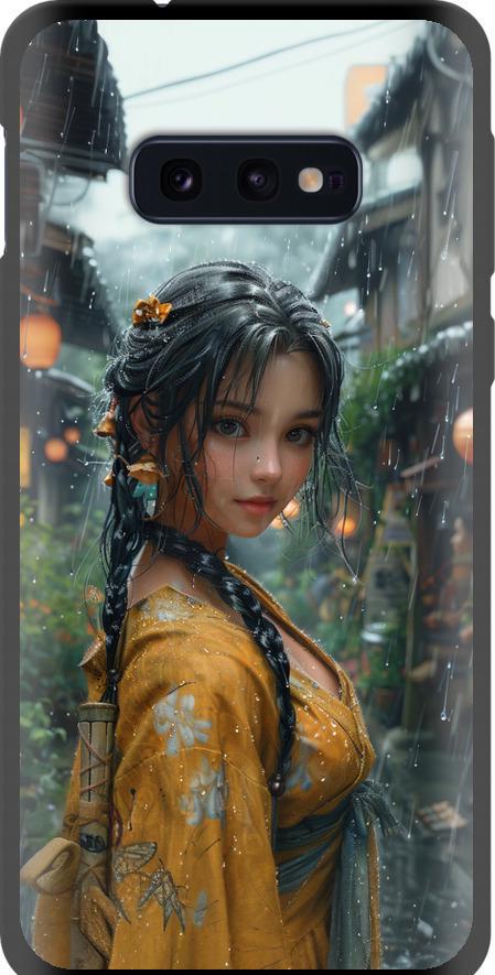 Чехол на Samsung Galaxy S10e Anime-girl (6133b-1646-42517)