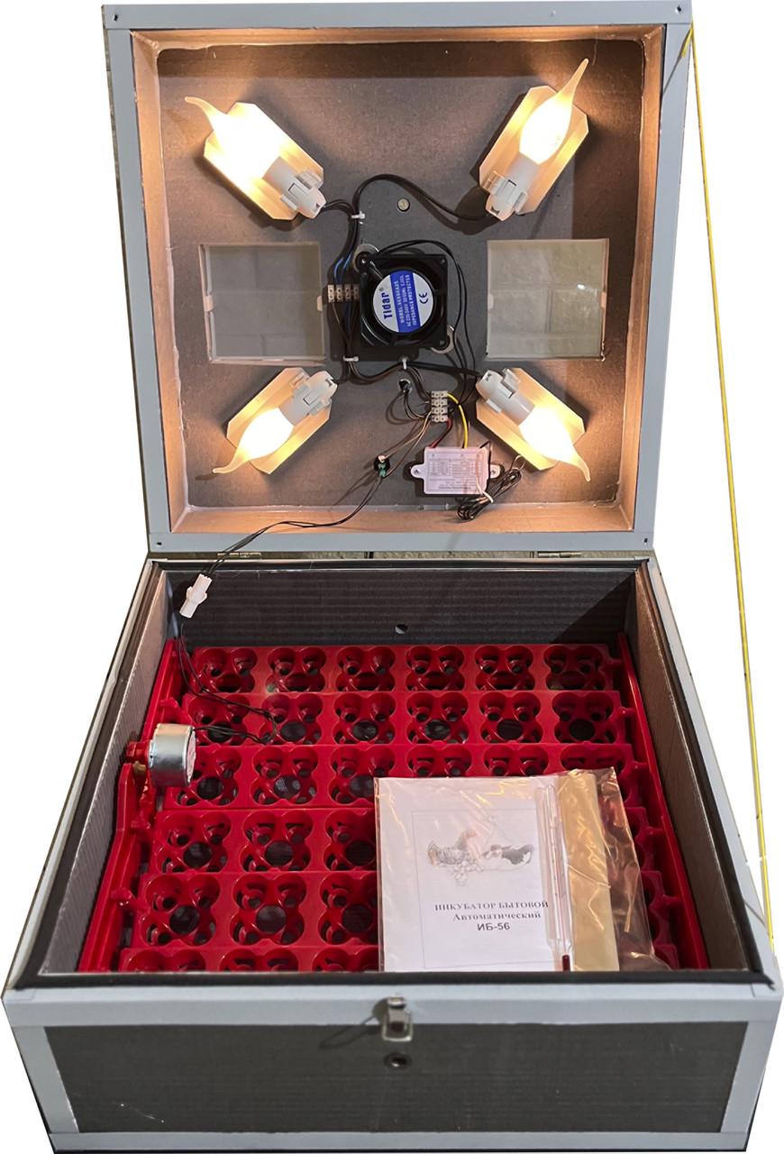 Инкубатор Наседка ИБ-36/144 с автоматическим переворотом/пластиковые лотки